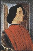 Sandro Botticelli Portrait of Giuliano de'Medici (mk36) oil painting reproduction